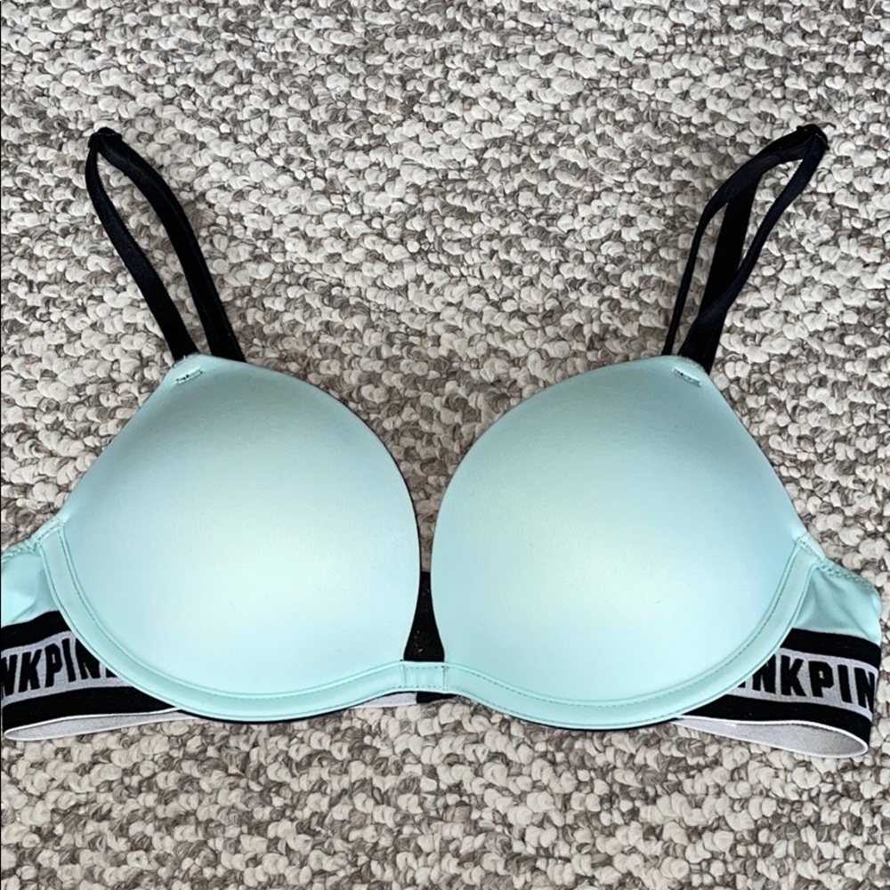 PINK super push up bra